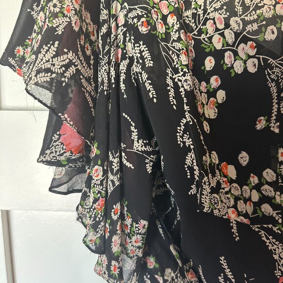 Girls from Savoy x Anthropologie | Floral Midi Dress | Size 6 - Picture 6 of 7